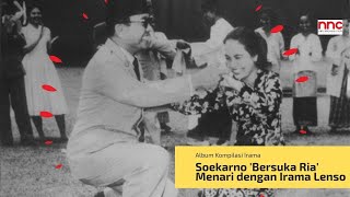 Bersuka Ria Soekarno Menari Dengan Irama Lenso