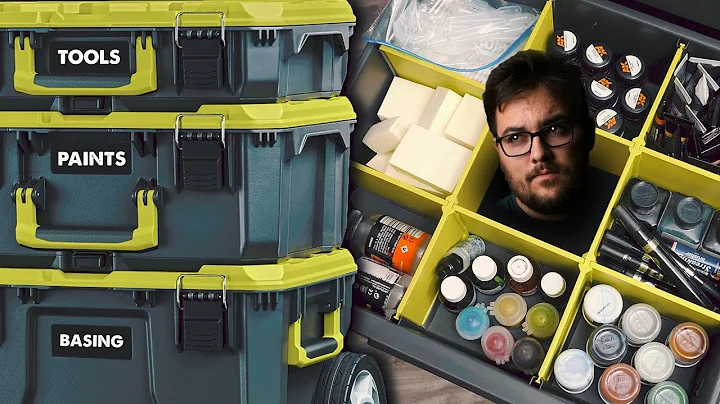 How to store your Warhammer paints & tools