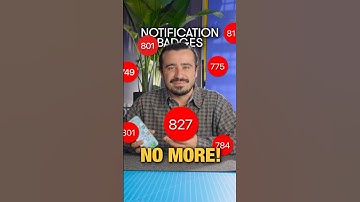 How to Turn Off Red Notification Badges on iPhone (Stop the Anxiety!) #iPhoneTips #Productivity