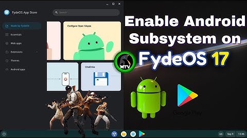 Install Playstore on Fyde OS 17 | Enable Play Store on Fyde OS 17 | Fyde OS 17 Android 2023 HINDI