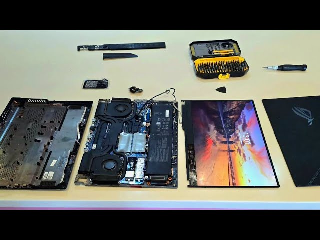 ASUS ROG Strix G15 Disassembly & Upgrade Guide | Screen