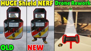 Shield Got a HUGE NEW NERF! | Upcoming Drone Rework! - Rainbow Six Siege Deadly Omen