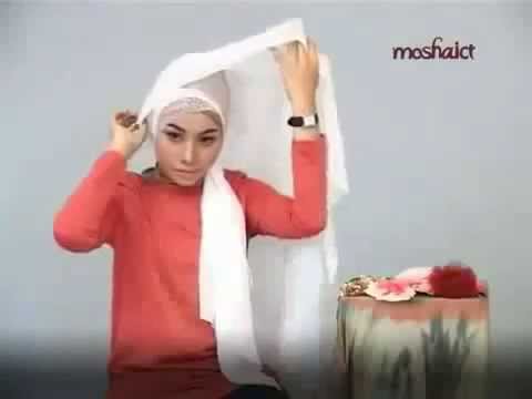 Tutorial Hijab Pashmina Panjang Untuk Acara Santai Dan JalanJalan By Moshaict  YouTube