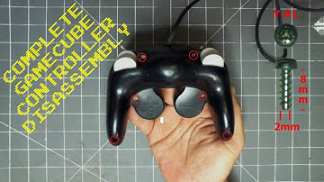 GAME CUBE CONTROLLER DISASSEMBLY [WARANTY VOID IF REMOVED]