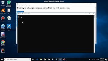 Constant In PL/SQL l Chapter 4