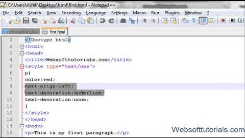 html and css in hindi / urdu Tutorial - 19 - text properties in css