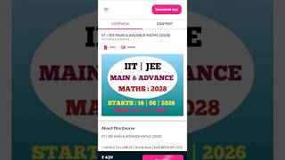 🎯 IIT | JEE MATHS (2028) BY AVINASH KUMAR #rimjee #iitjee