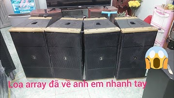 (đã bán)tiếp tục được 2 cặp loa array bass 40 đt 0986086544