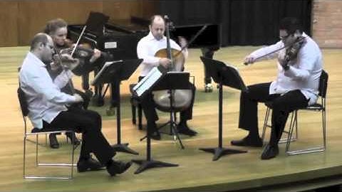 Haydn -- Quartet in F-minor, op. 20, no. 5 -- IV.  Finale:  Fuga a due soggetti