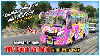 Tata 407 Coach Van Mod Release Tamilnadu Tourist Van Mod For Bussid