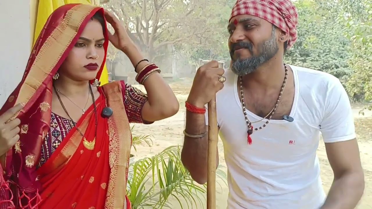 बाप बेटा में हुआ झगड़ा पतोह चली मुंबई🥰🤪😂#comedy #video #viralvideo #garimaActres