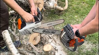 Stihl MS 193 TC vs Oleo-Mac GST 360