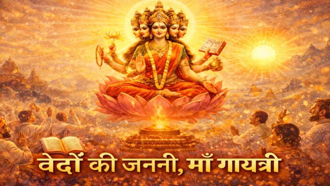 वेदों की जननी माँ गायत्री  | Gayatri Mata Bhajan | Gayatri Mantra | Divine Bhakti Song