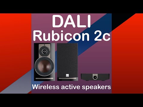 DALI Rubicon 2C Wireless speakers with Bluesound, Roon Ready and MQA