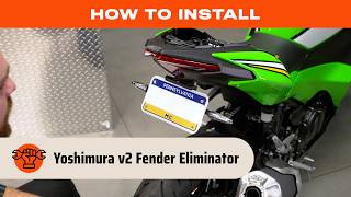 How to Install Yoshimura v2 Fender Eliminator