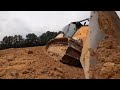 New 1650m Case Dozer Quickly Finishes The Inside Of The Lake Dam - Looks Amazing!