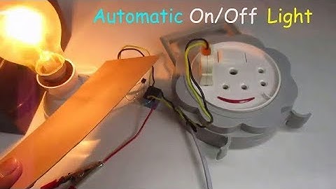 Automatic Light On/Off Circuit Using LDR and Relay | DIY Project