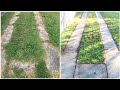 UGLY yard made PRISTINE! Lawn edging, mowing, pressure washing