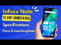 Infinix Note 12 VIP Unboxing| Specifications| #Price| #LunchingDate|