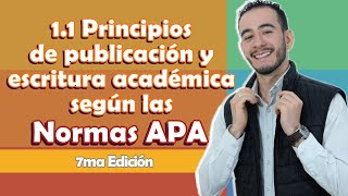☝️1.1 Principios de publicación y escritura académica - Normas APA - Aprender a Investigar