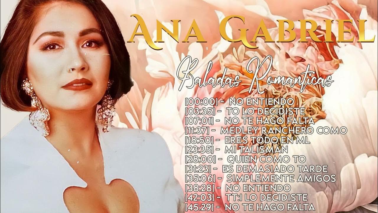 Ana Gabriel Mi Talisman No Entiendo Hechizo Ana Gabriel Mi Talismán No Entiendo Hechizo ANA GABRIEL 30 GRANDES