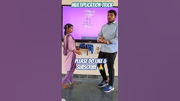 Multiplication Trick|Vedic maths|8th class|student|mathsteacher|apmodelschool|uyyalawada