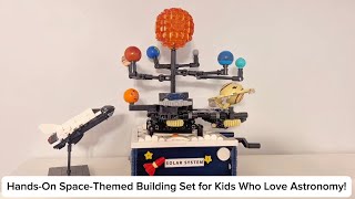 🚀 Build a Rotating Solar System at Home | Space Building Set for Kids