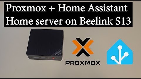 Installing Proxmox and Home Assistant - the easy way on Beelink S13 Mini pc