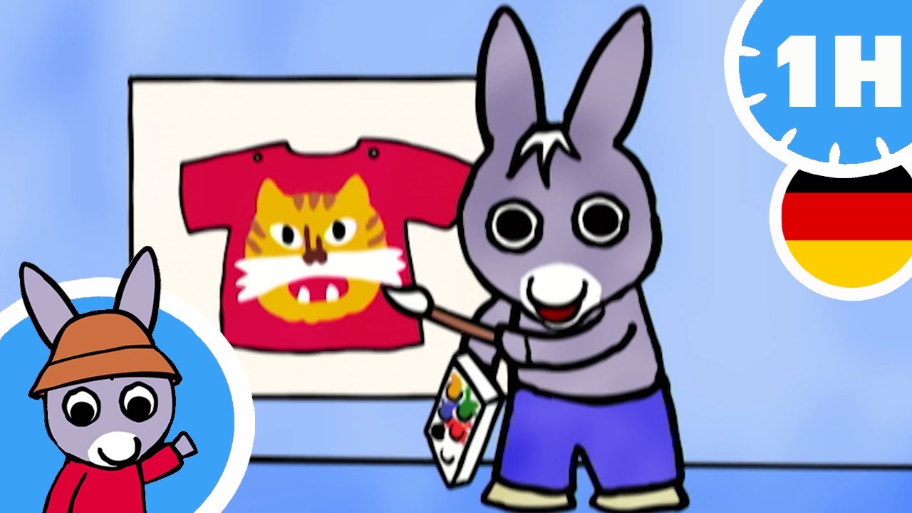 🎨 Trotro ist ein Maler! 🎨 - Cartoon für Baby