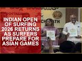 INDIAN OPEN OF SURFING 2026 RETURNS AS SURFERS PREPARE FOR ASIAN GAMES