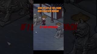 How to get into Crime Investigation bureau #heroadventure #dagdah #rpg #indiegame
