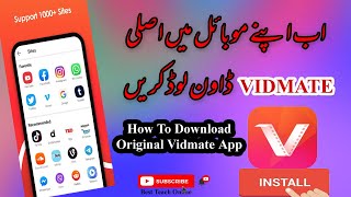 How to Download Original Vidmate App for Android