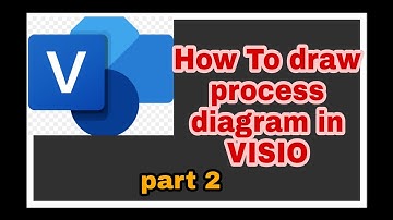 How to Draw Visio Process Flow Diagram || Part 2
