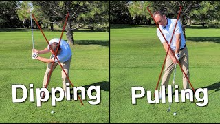 Stop Pulling Your Head and Dipping in the Downswing
