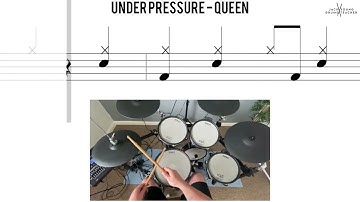 How to Play 🥁   Under Pressure   Queen