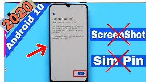 All SAMSUNG May 2020 FRP Google Lock Bypass Android 10 Q WITHOUT PC   NO SCREENSHOT   NO SIM PIN
