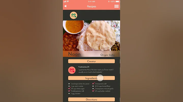 Yoofood App Concept