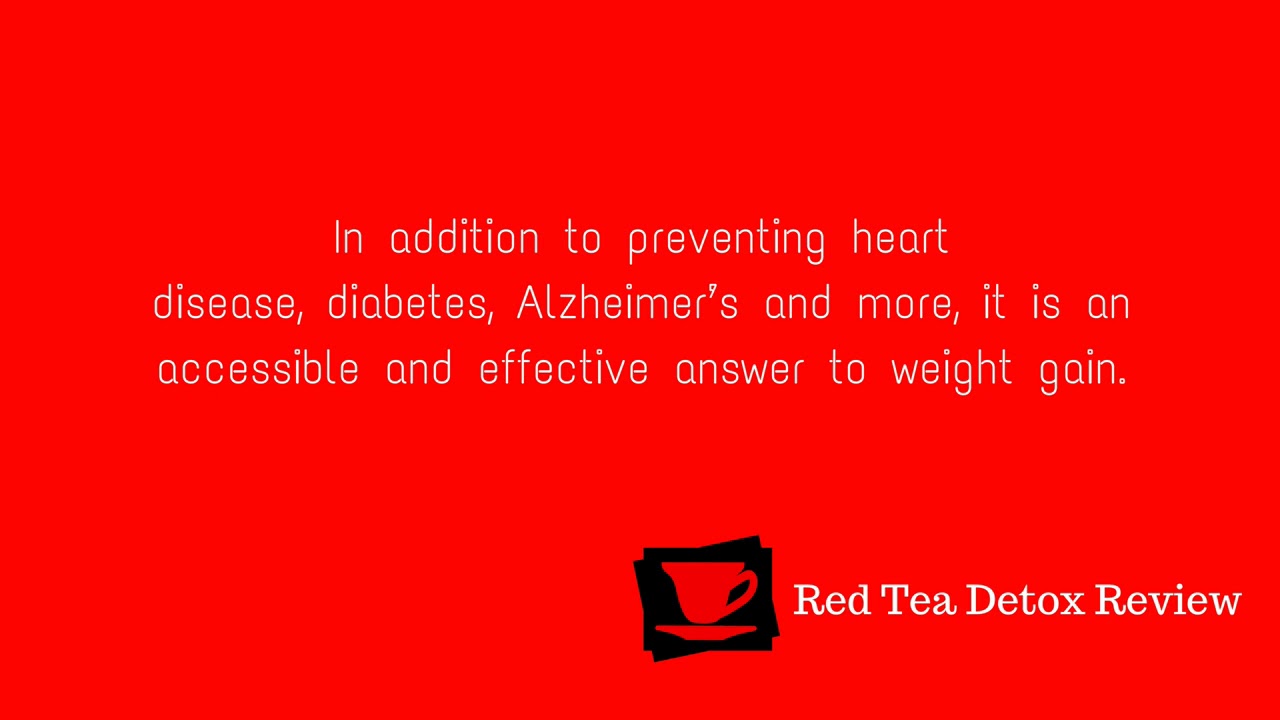 red tea detox recipe