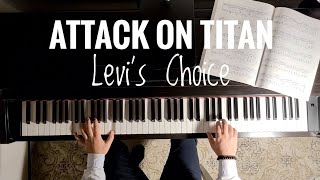 Attack on Titan - Levi's Choice  (Armin or Erwin) | Piano Cover by Tolaz screenshot 4