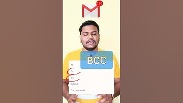What is Cc BCC #gmail