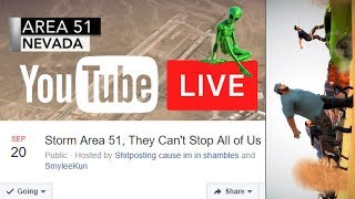 🔴 Area 51 Live: Storm Area 51, They Can't Stop All of Us