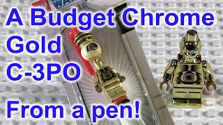 Download lagu Getting A Chrome Gold Lego C-3po On A Budget Mp3 Video Mp4