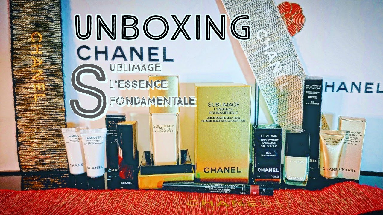 Unboxing Chanel Sublimage L'essence Fondamentale 