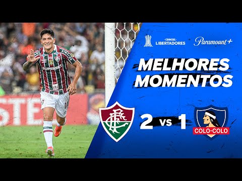 FLUMINENSE 2 x 1 COLO-COLO - CONMEBOL LIBERTADORES 2024 | Paramount Plus Brasil