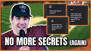 ExMajor League Baseball Player tells all again...