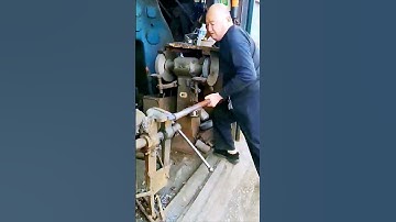 The process of bending steel bars = good tools can do more with less