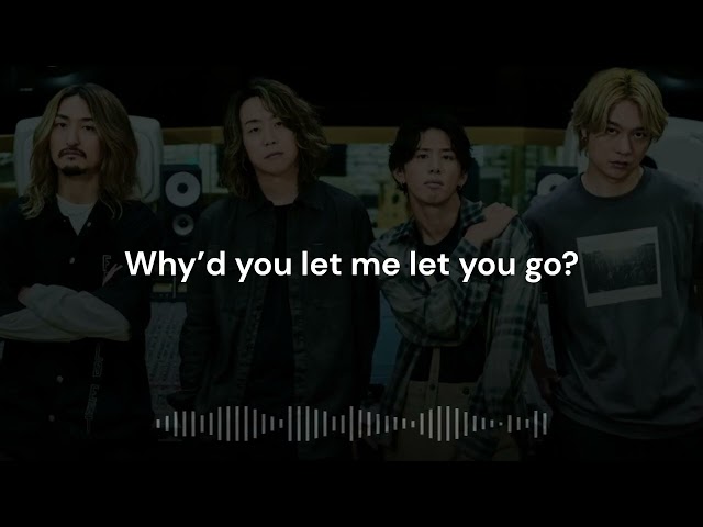 ONE OK ROCK - Let Me Let You Go (Japanese Version) Unofficial Lyrics class=