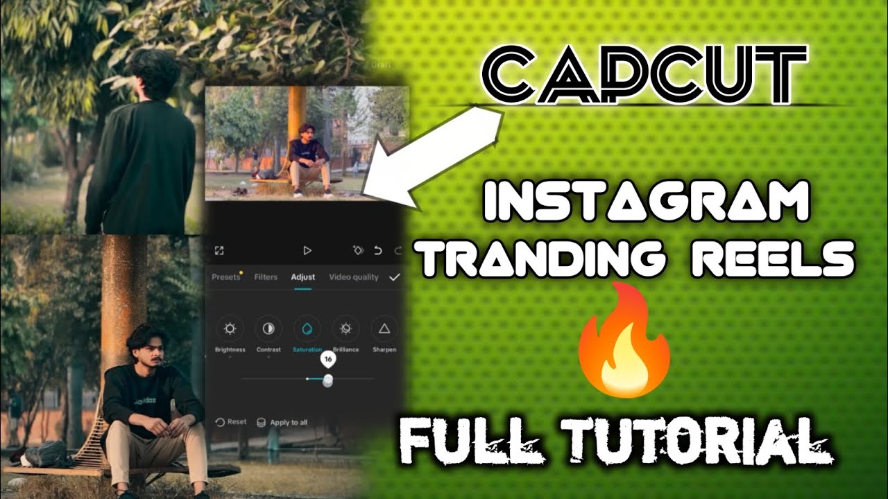 Canimatic trending reels editing in capcut ||how to edit video in ...