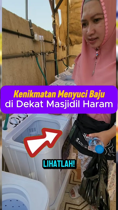 Hopefully You Can Wash Your Clothes There Too #hajj #umroh2025 #hajj2025