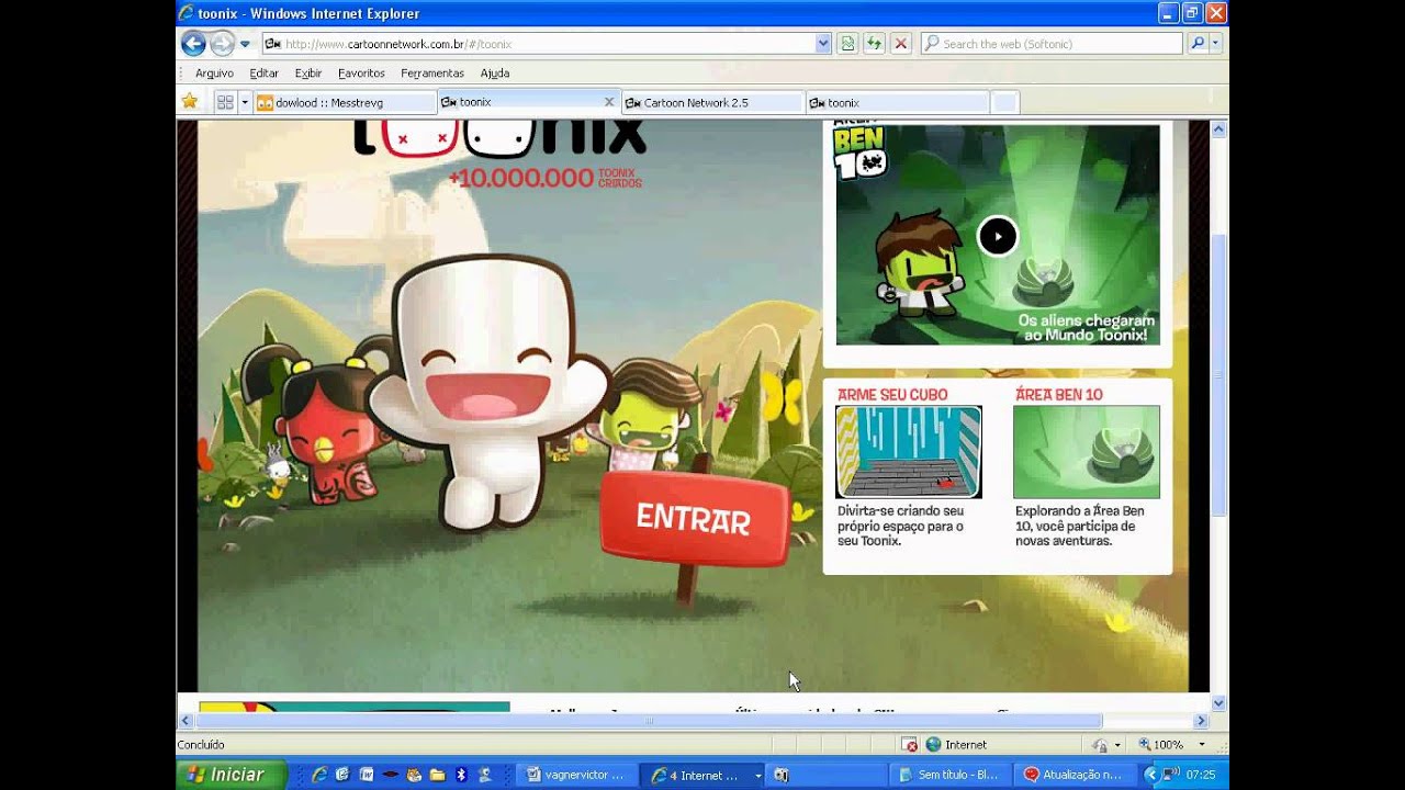 Editing Mundo Toonix (lost Cartoon Network massively multiplayer